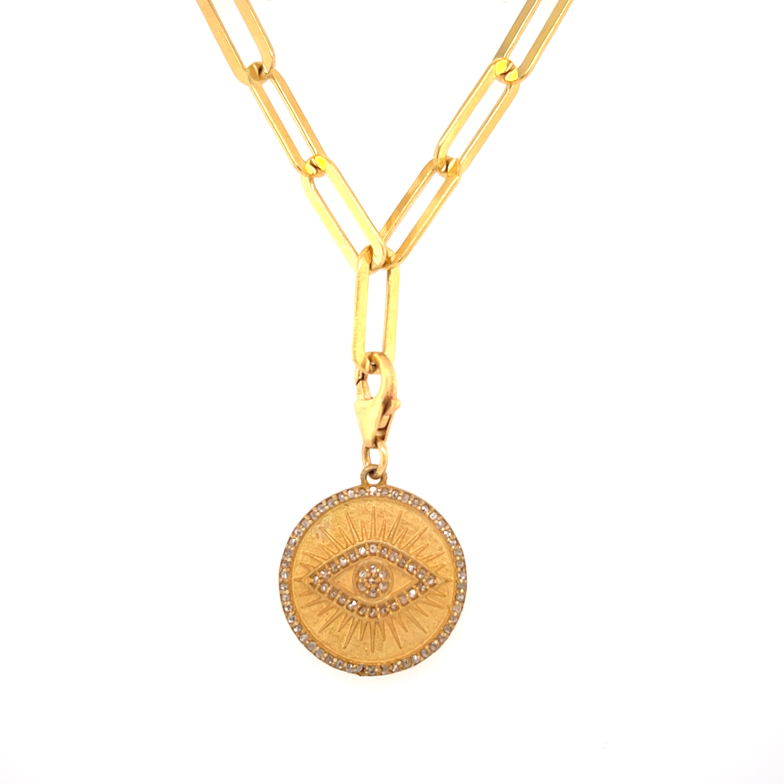 Gold plated Necklace.