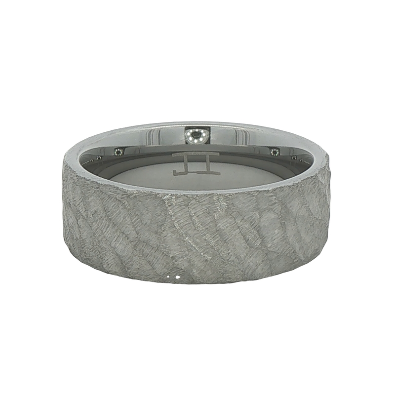 8mm Tungsten Carbide Wedding Band