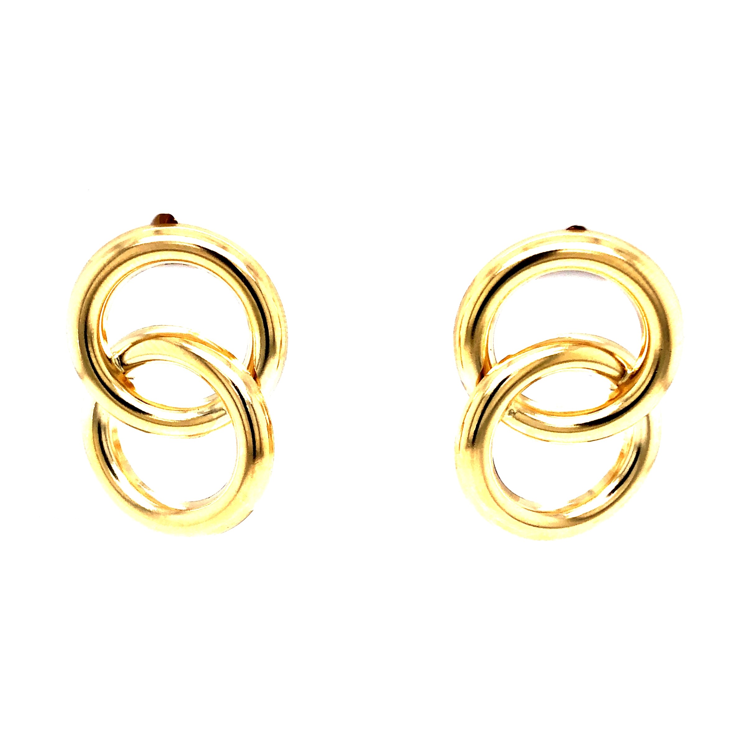 14k Yellow Gold Dangle Earrings