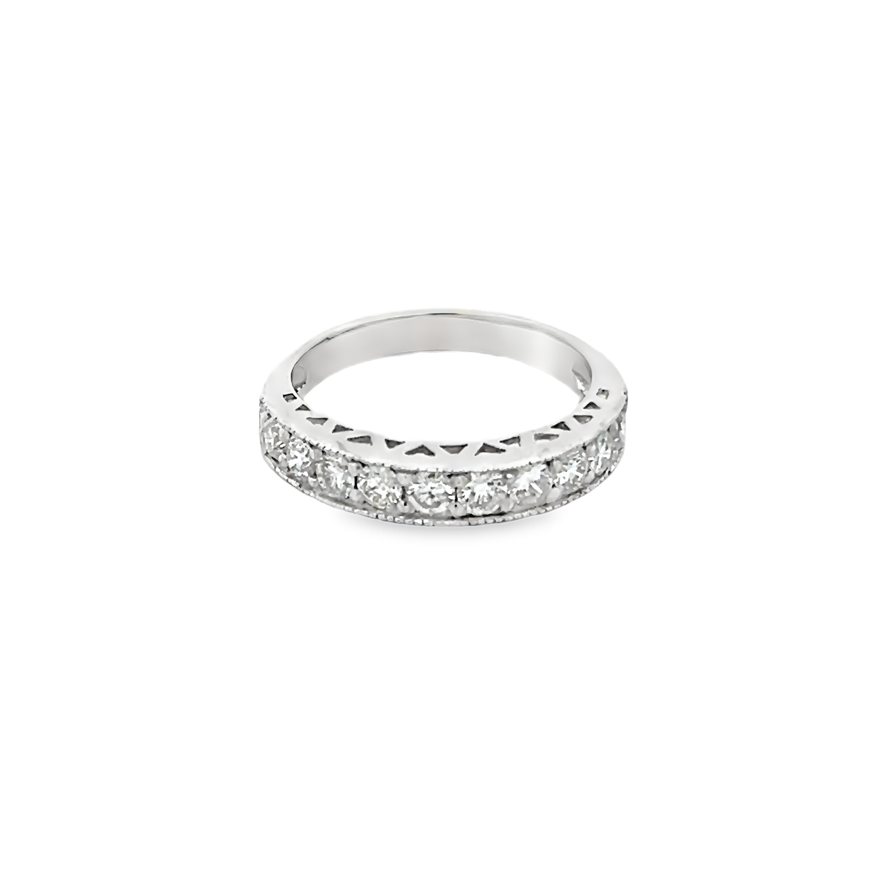 14k White Gold Diamond Ring