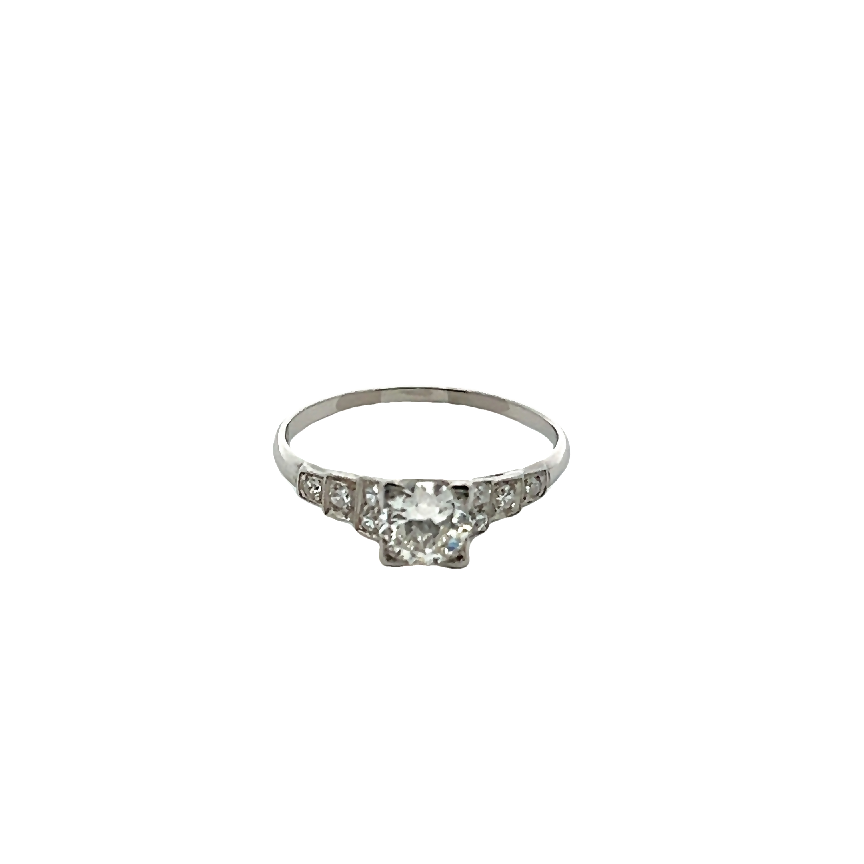 Platinum Diamond Engagement Ring