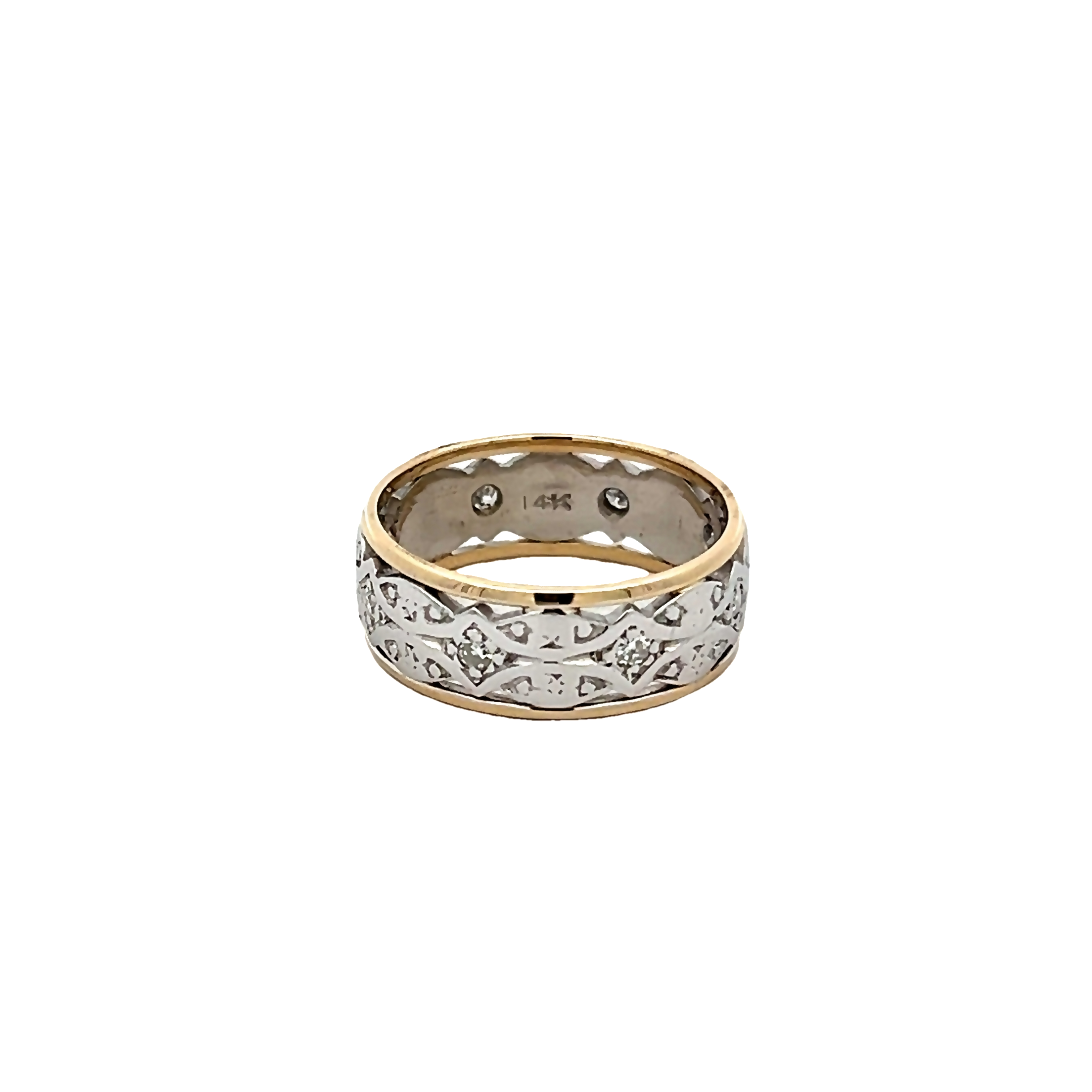 14k Gold Diamond Ring