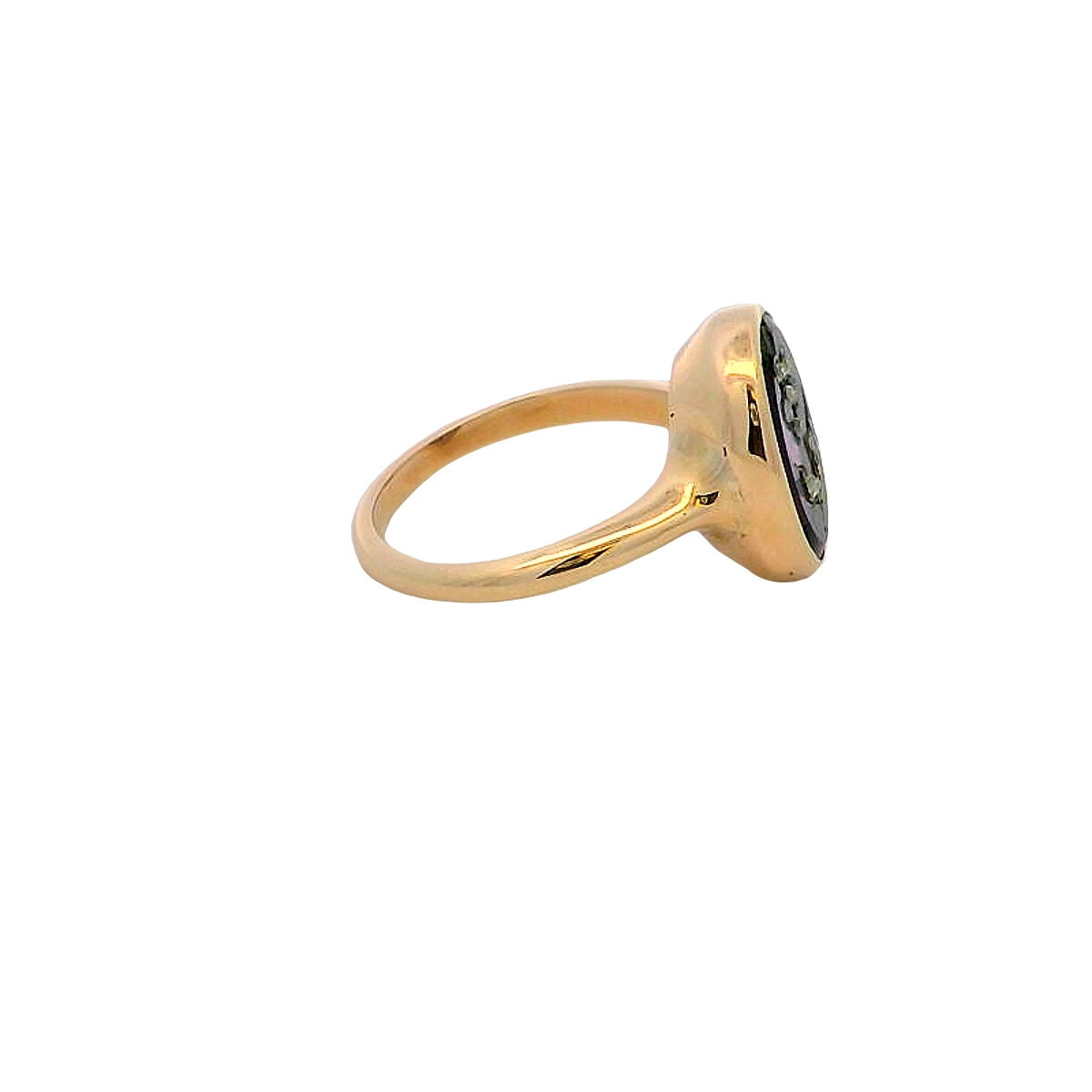 10k Yellow Gold Flower Ring