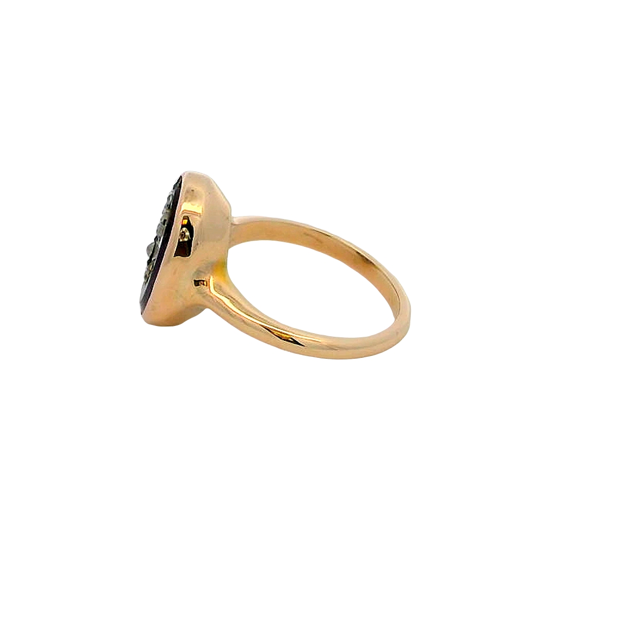 10k Yellow Gold Flower Ring