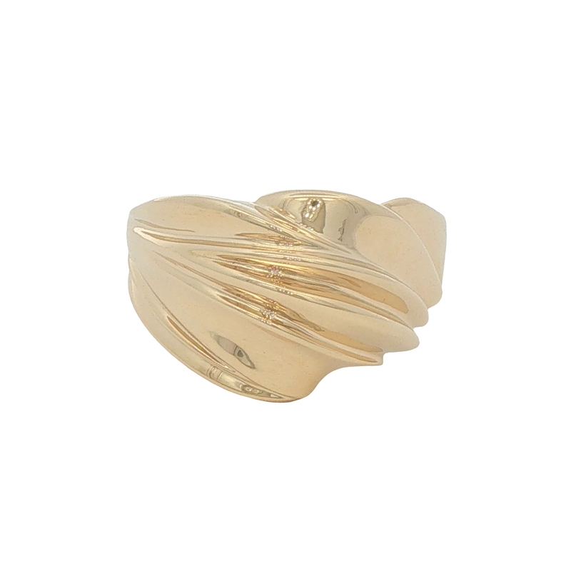 14k Yellow Gold Freeform Ring