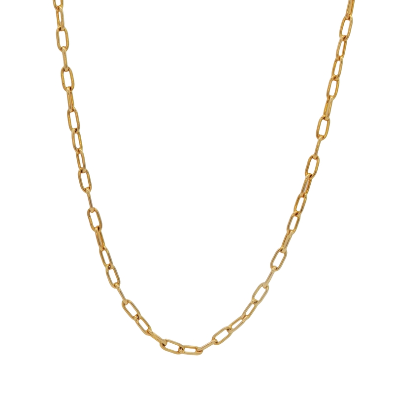 Necklace Length 28 Style: Fancy Link
Metal: 20 Karat
Color: Yellow
Finish: Polished
