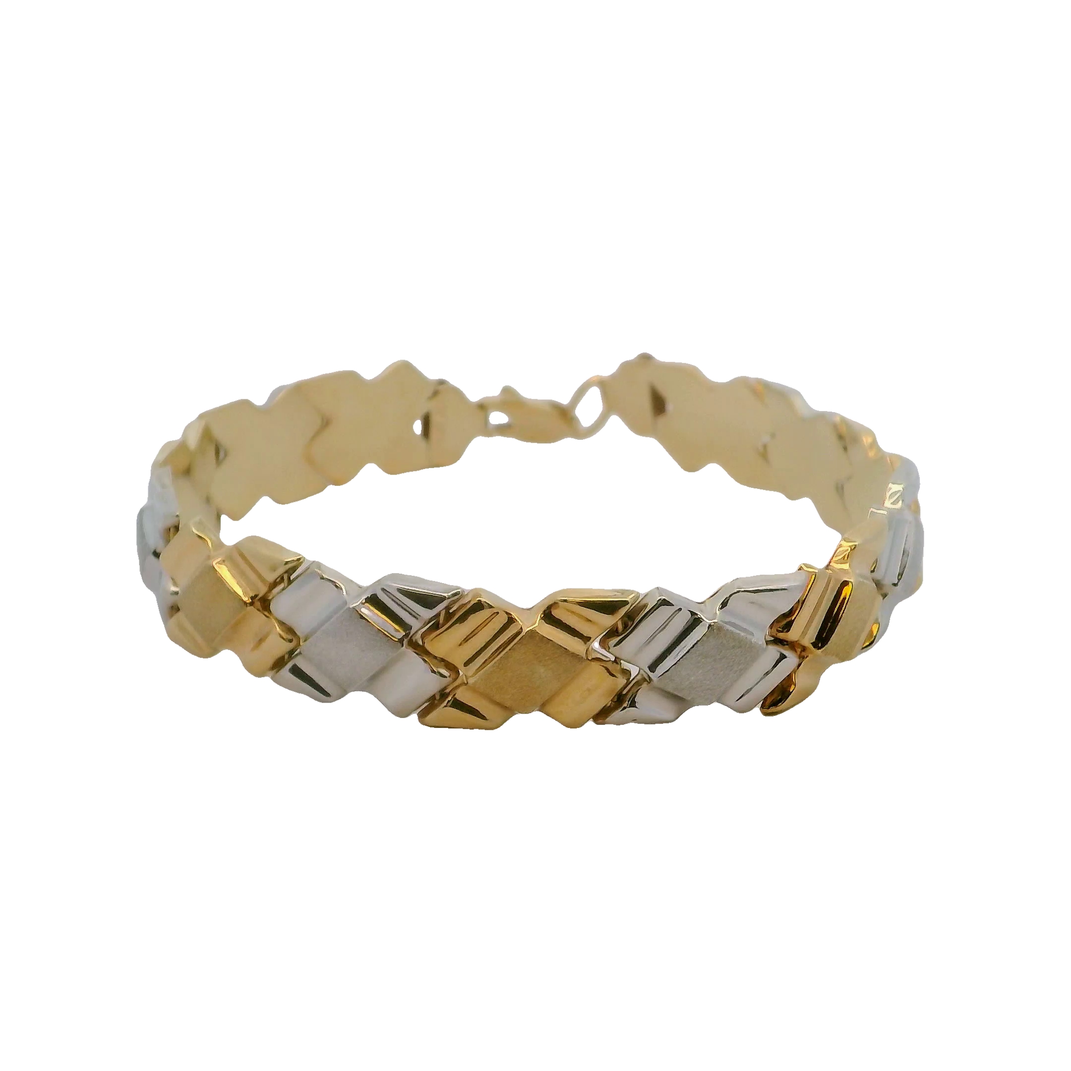 10k Two-toned Estate Bracelet