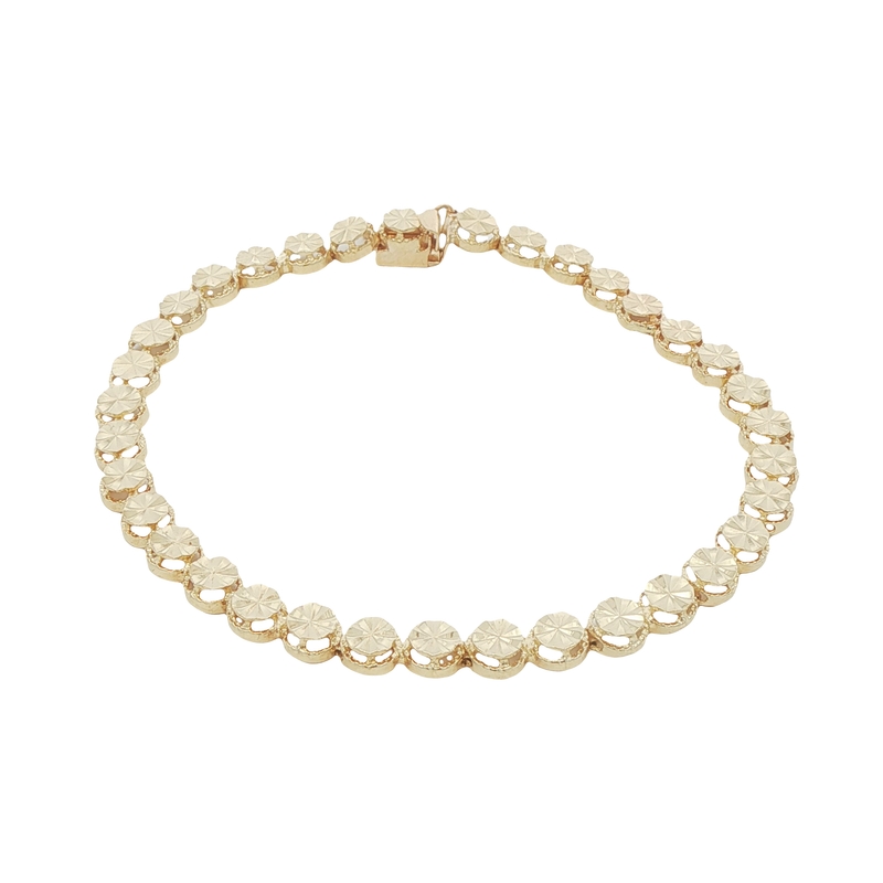 14k Yellow Gold Link Bracelet