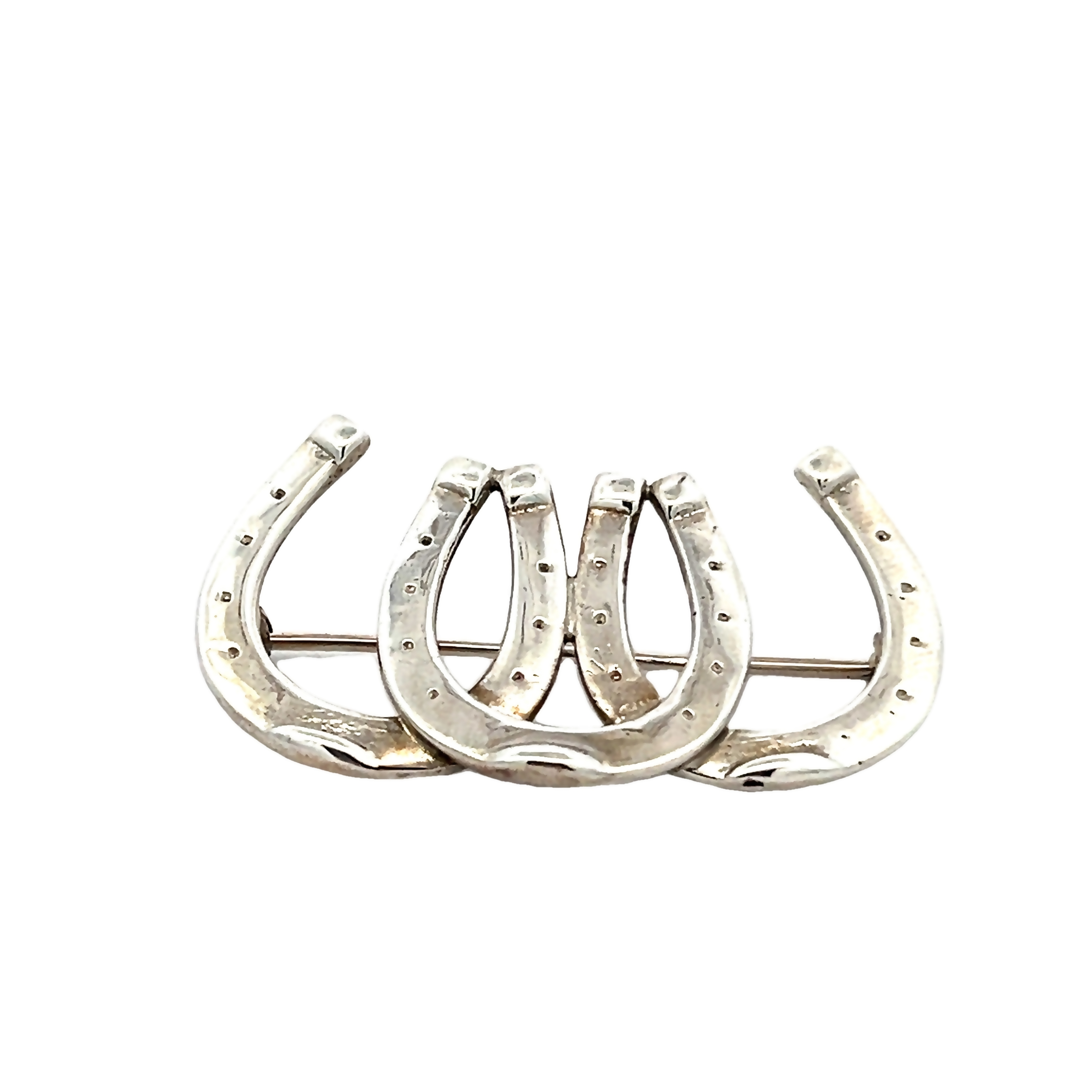 Sterling Silver Horseshoe Pin