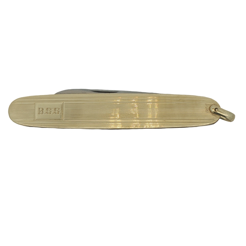 14k Yellow Gold Pocket Knife