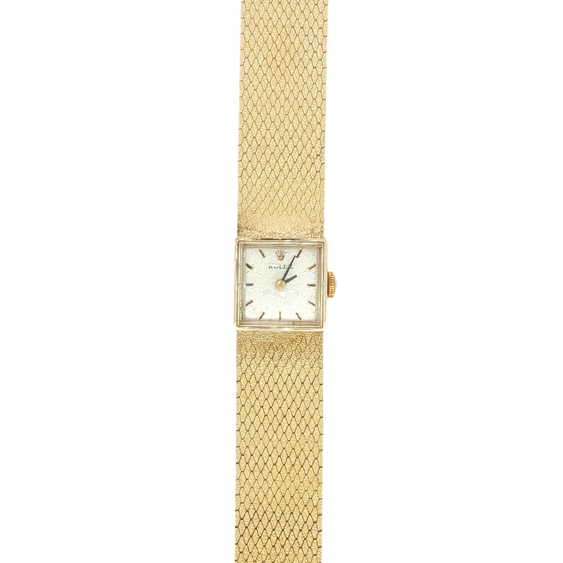 vintage rolex ladies dress watch 14k Yellow Gold Ladies' dressing tables