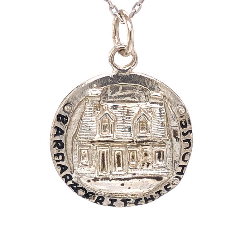 Ladies sterling Barbara Fritchie charm.