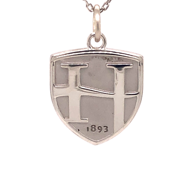 Sterling Hood College charm.