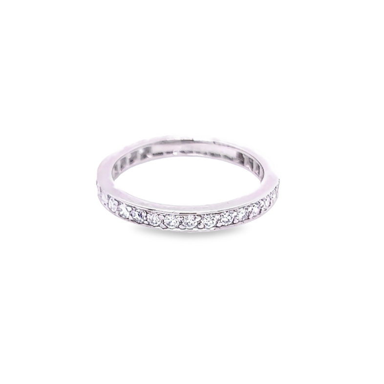 Platinum Eternity Wedding Band Size 6.5 32=1.00tw Round Brilliant G VS Diamonds