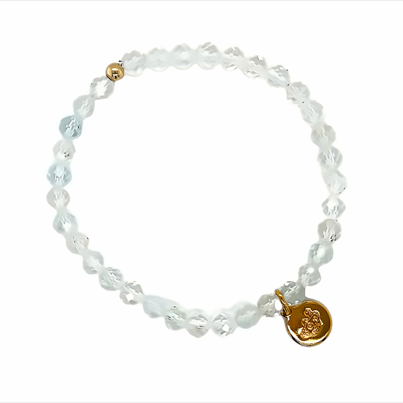 Bracelet With 34 Topaz Beads for the Hurwitz Breast Cancer Fund.   100% of proceeds will support the Hurwitz Breast Cancer Fund