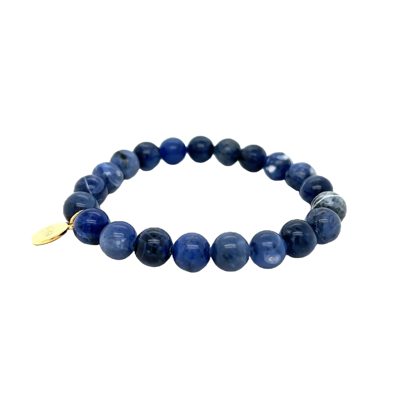 8mm Sodalite bracelet for charity Love for Lochlin