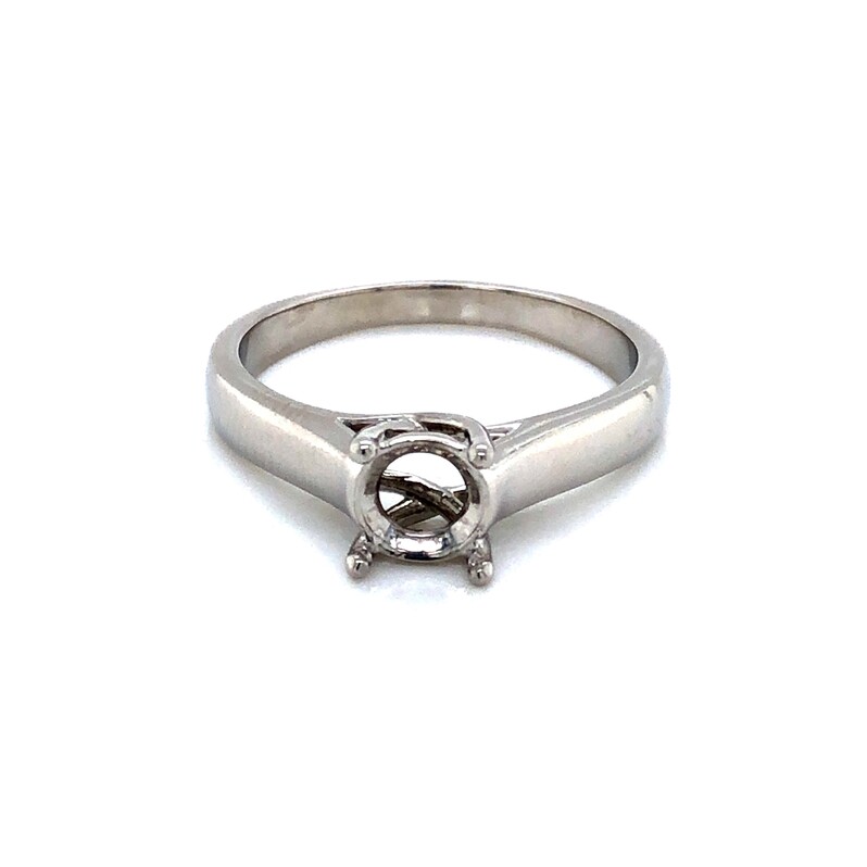 Platinum solitaire remount