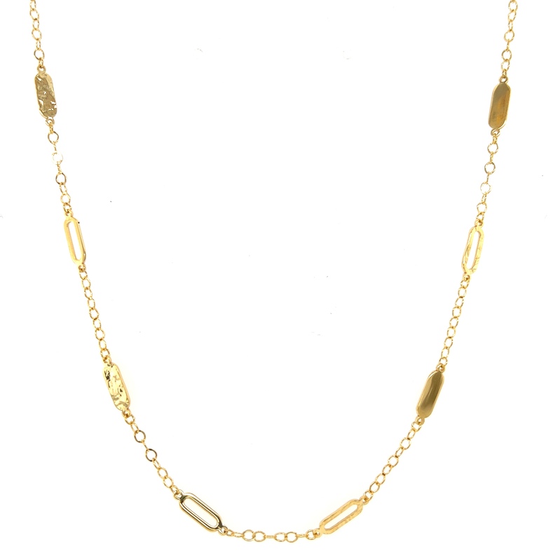 Yellow 14 Karat Fashion Necklace