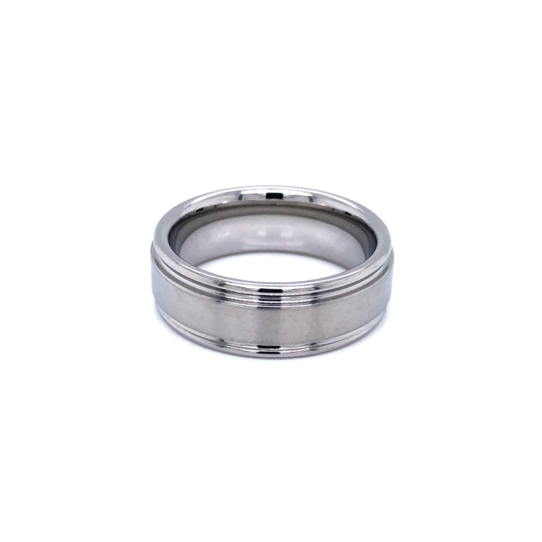 Gents Serinium Wedding Band Size 10