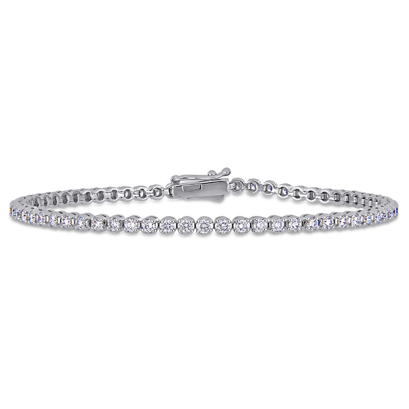 2 1/4 CT TW Diamond Tennis Bracelet in 14K White Gold