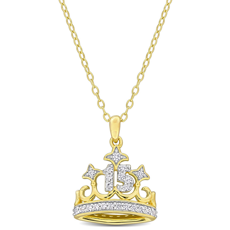 1/4 CT TGW Created White Sapphire 