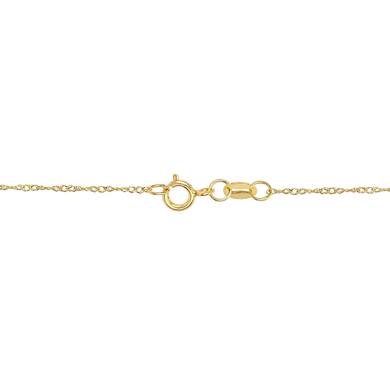 5.5-6 MM Freshwater Cultured Pearl Tin-Cup-Style 17 Necklace in 14K Yellow Gold