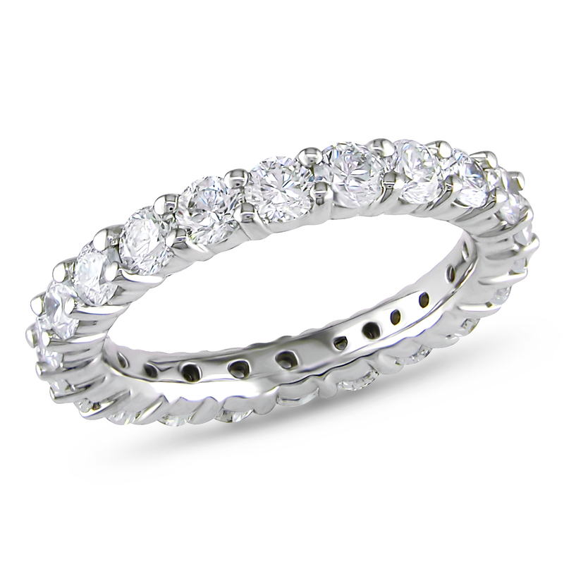 Diamond Eternity Ring in 14k White Gold