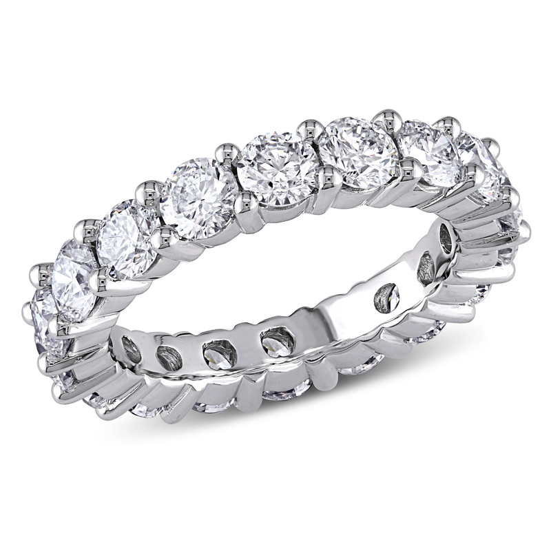 Diamond Full-Eternity Band in 14k White Gold