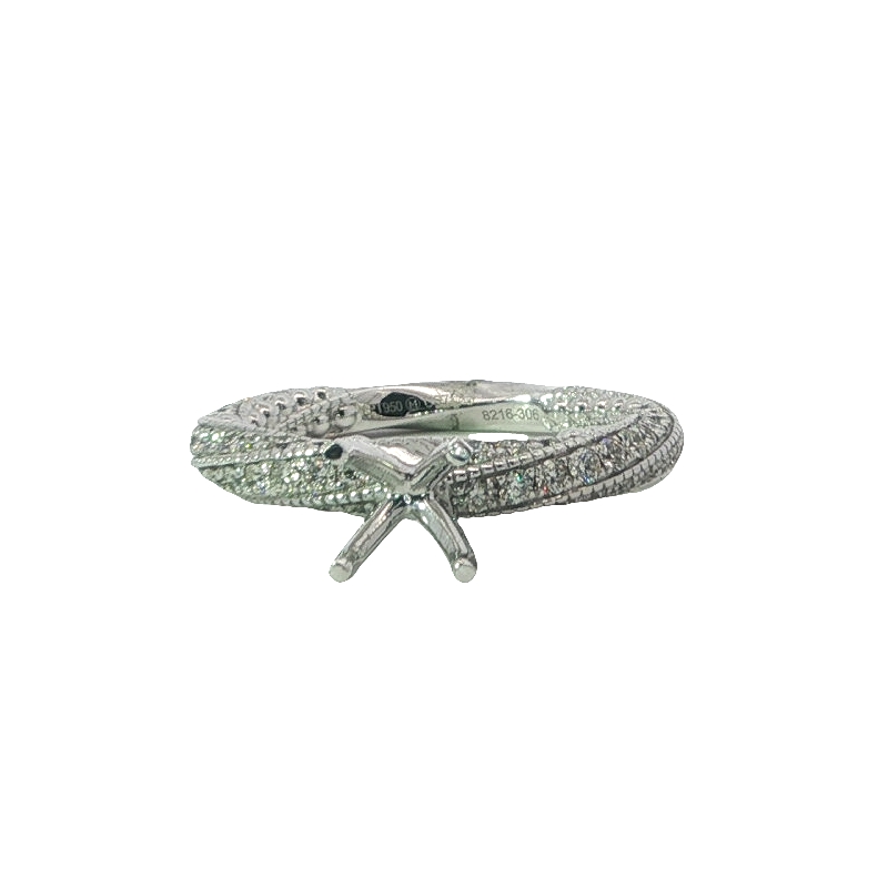 Stunning Contemporary Diamond Semi-mount