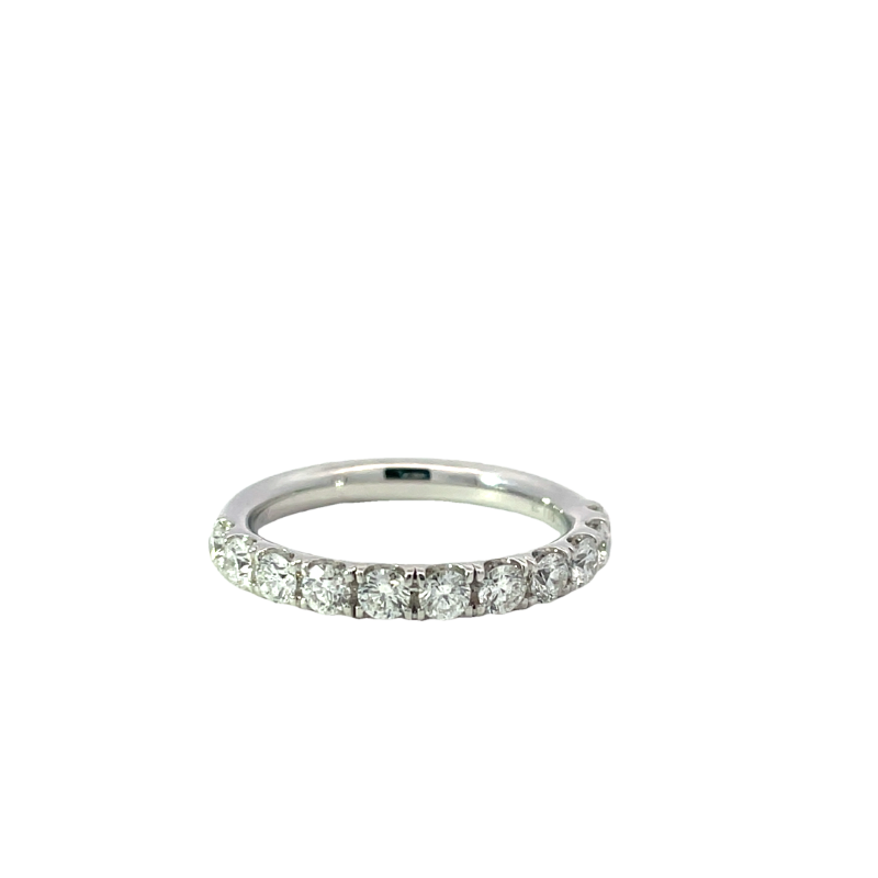 Elegant White Gold Diamond Anniversary Band
