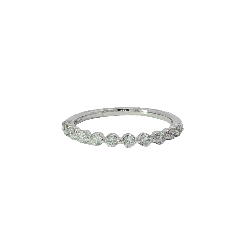 Elegant White Gold Diamond Eternity Ring