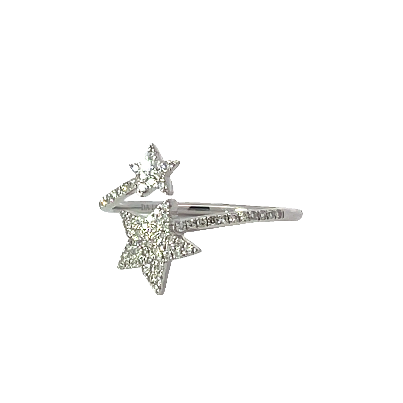 Stunning Diamond Stars Ring