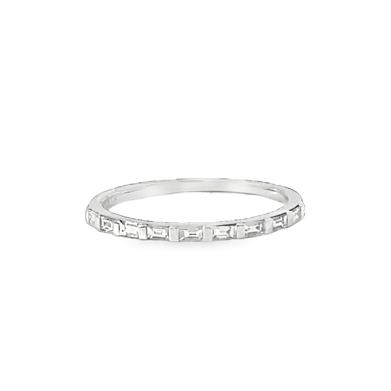 Elegant Baguette Diamond Eternity Ring
