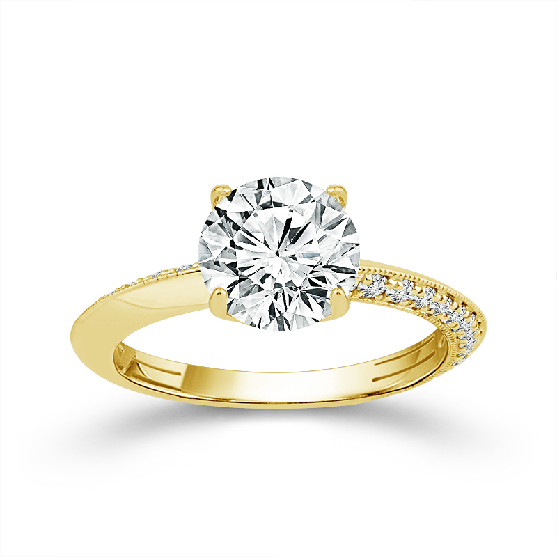 Elegant Gold Diamond Ring