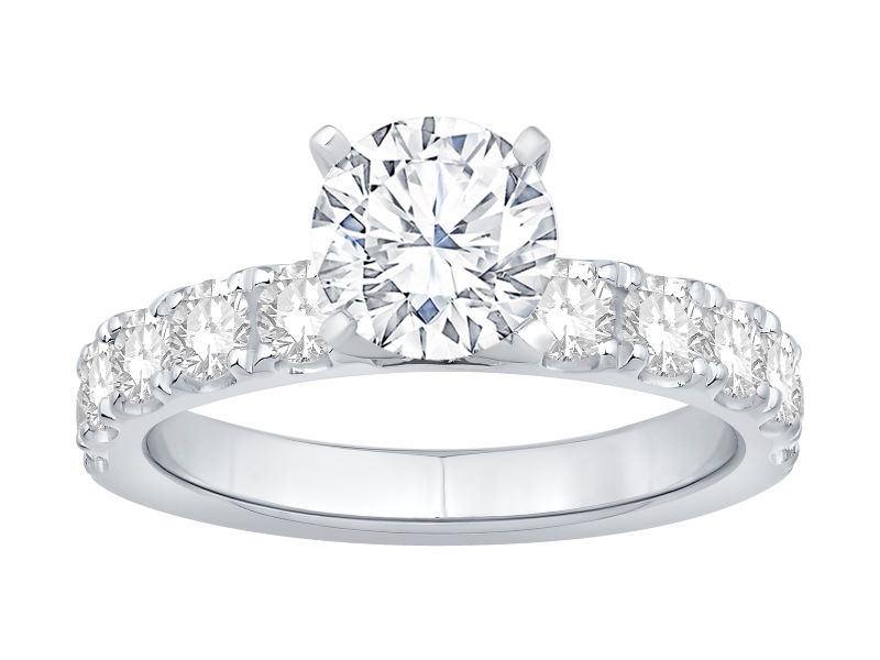Gorgeous Diamond Engagement Ring (semi-mount)