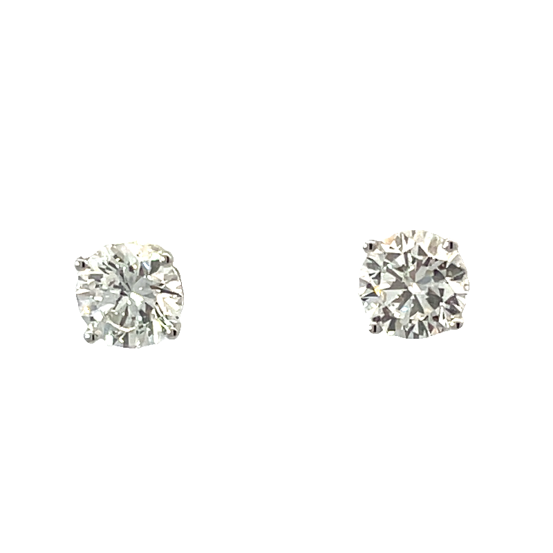 Stunning Diamond Stud Earrings