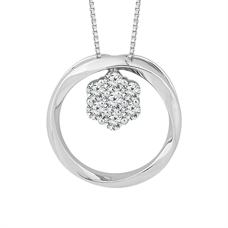10k Diamond Fashion Pendant