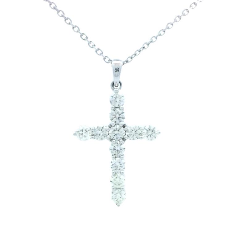 Elegant Silver Cross Pendant
