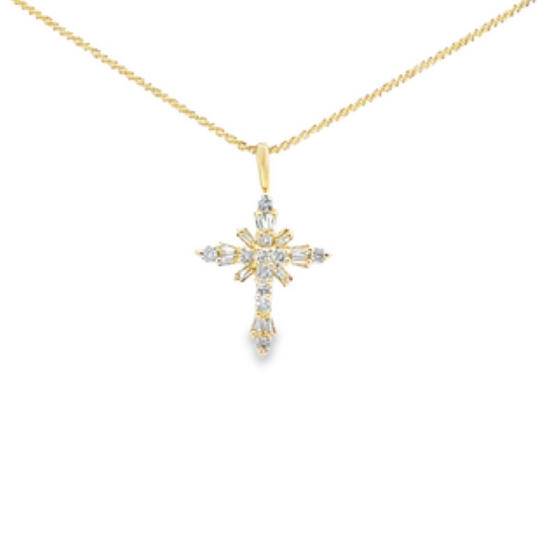 Diamond Cross Pendant