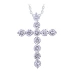 Elegant Silver Cross Pendant