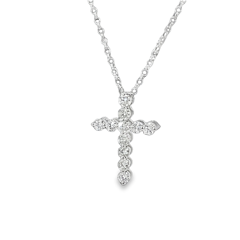 Elegant Silver Cross Pendant