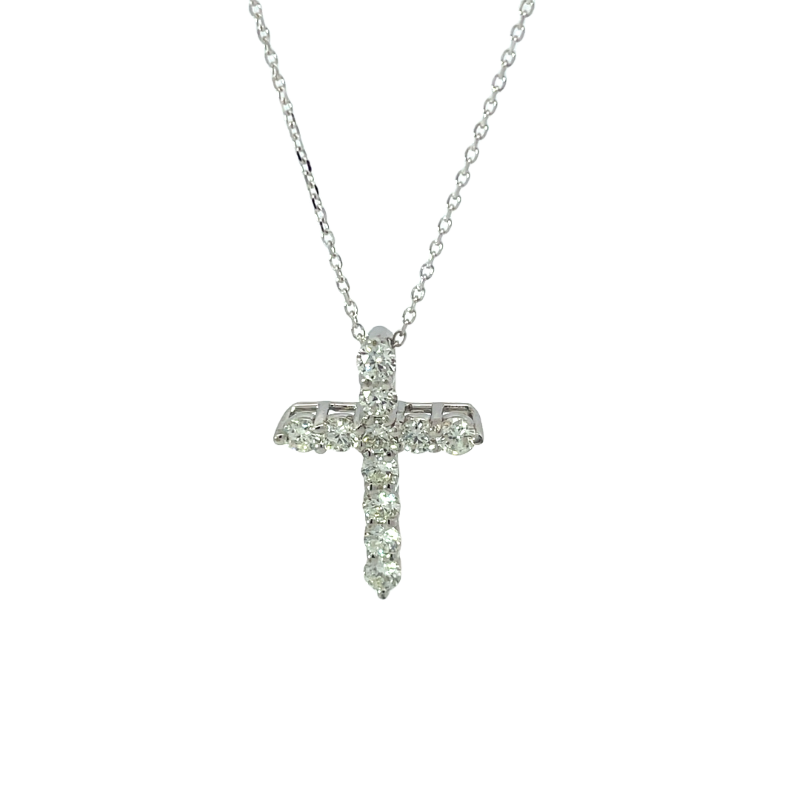 Elegant Silver Cross Pendant