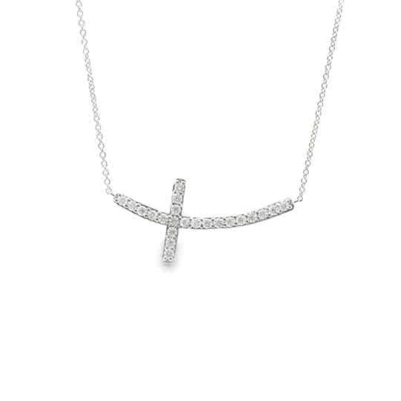 Elegant Cross Pendant Necklace