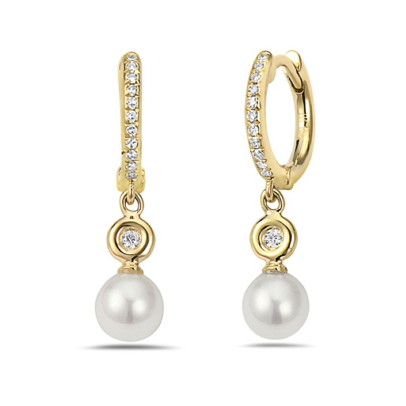 Elegant Pearl Drop Earrings