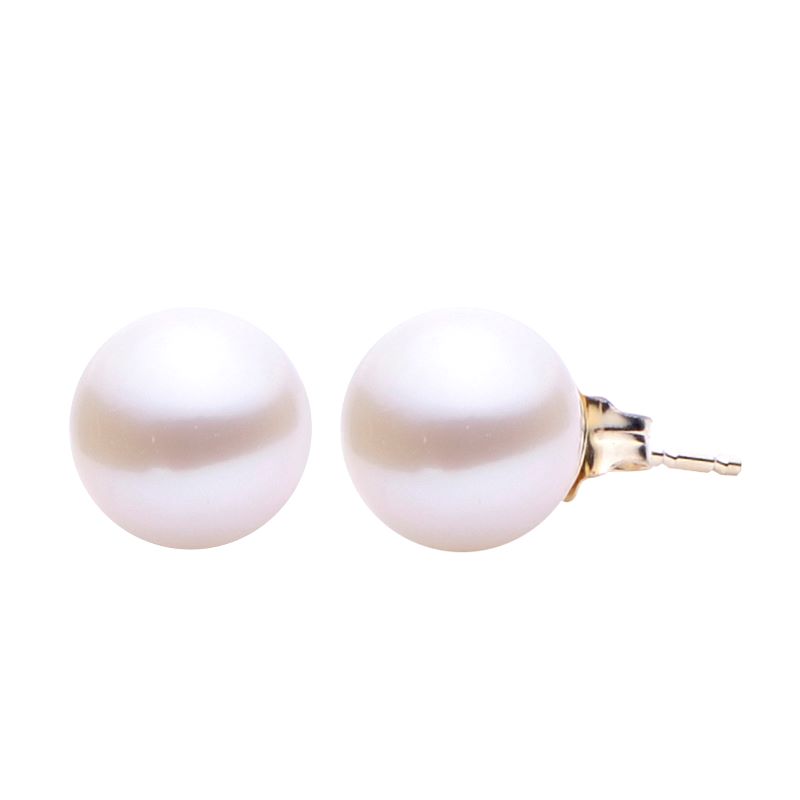 Elegant Pearl Stud Earrings