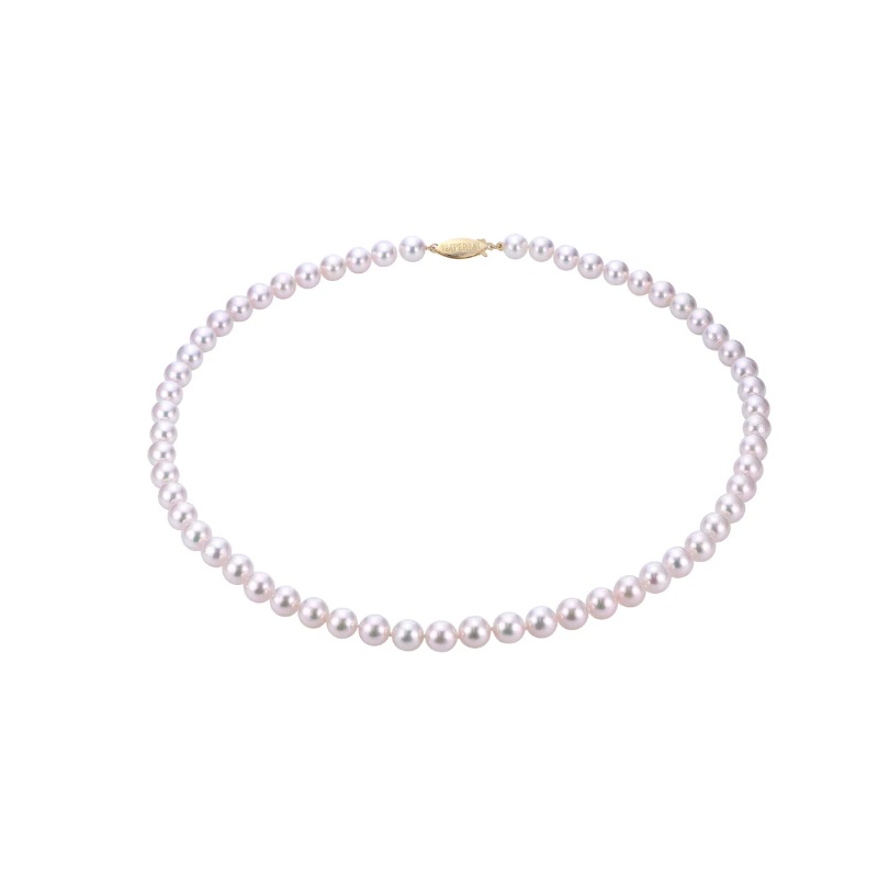 Elegant Akoya High Luster Strand Of Pearls