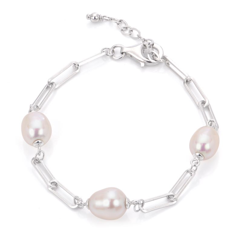 Elegant Polished Pearl Bracelet