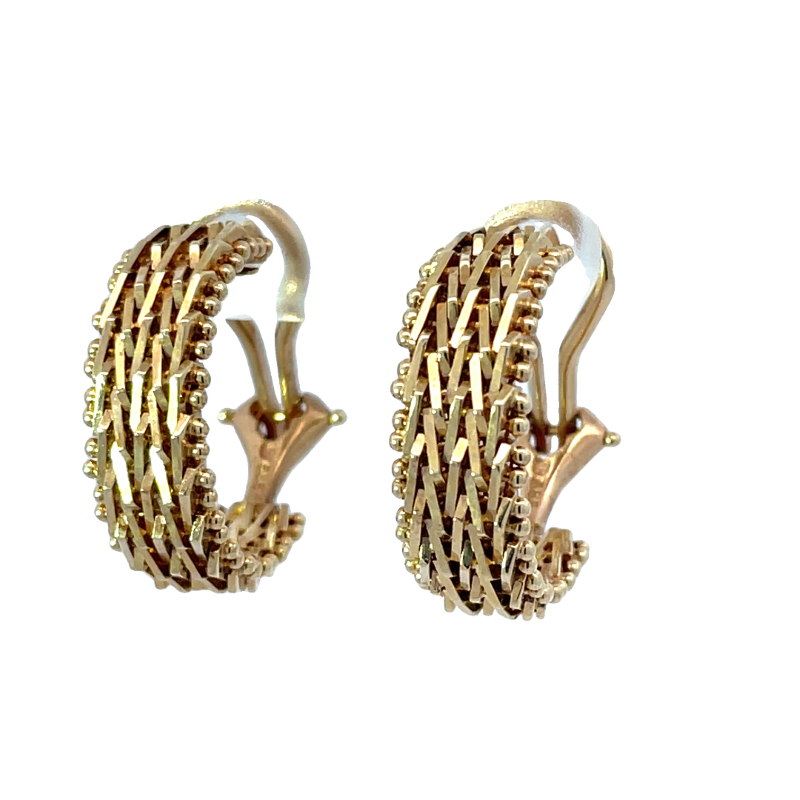 Elegant Gold Hoop Earrings