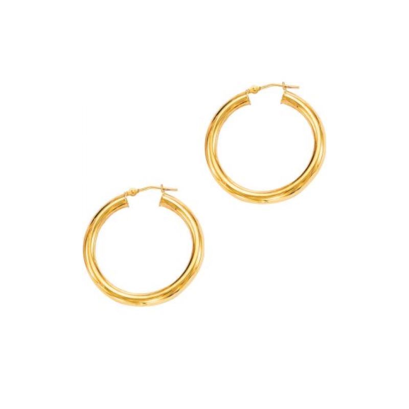 Beautiful Gold Hoop Earrings