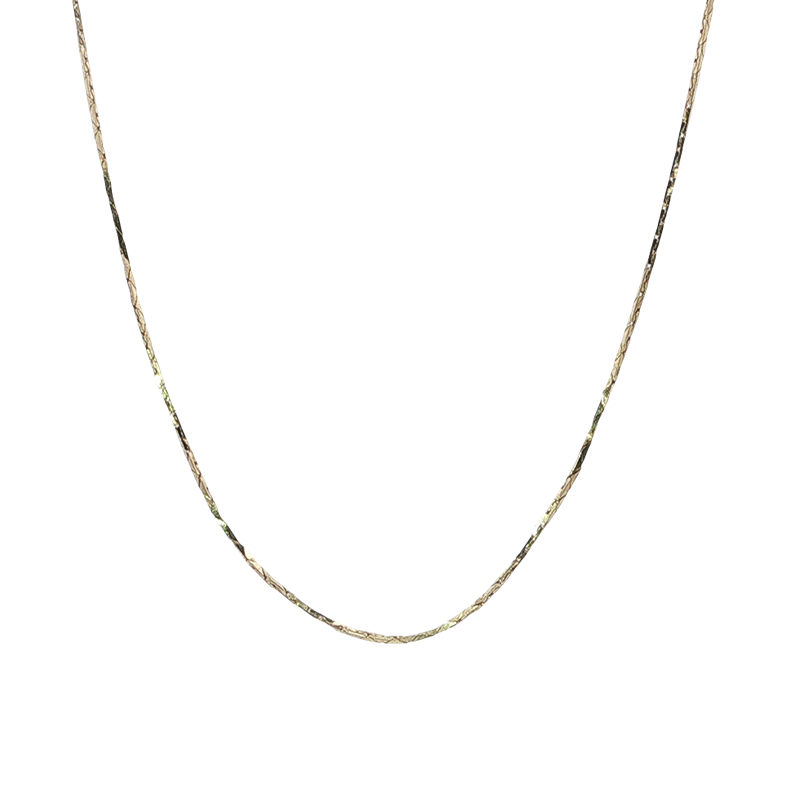 Fine Yellow Gold Chain Necklace